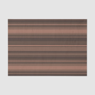 Chocolate stripes tissue paper