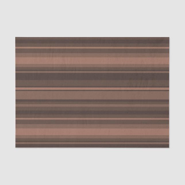 Chocolate stripes tissue paper (Front)