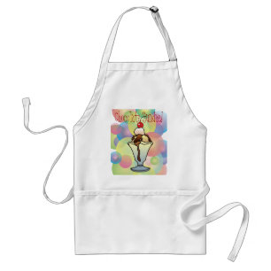 CHOCOLATE SUNDAE by SHARON SHARPE Standard Apron