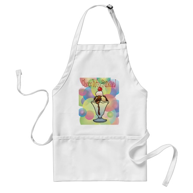 CHOCOLATE SUNDAE by SHARON SHARPE Standard Apron (Front)