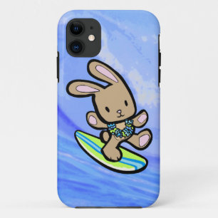 Chocolate Surfing Bunny iPhone 5 Casemate Case-Mate iPhone Case