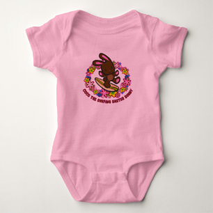 Chocolate Surfing  Easter Bunny Infant Tees