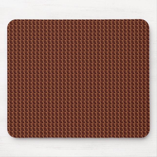 Chocolate Swirl Mouse Pad (Front)