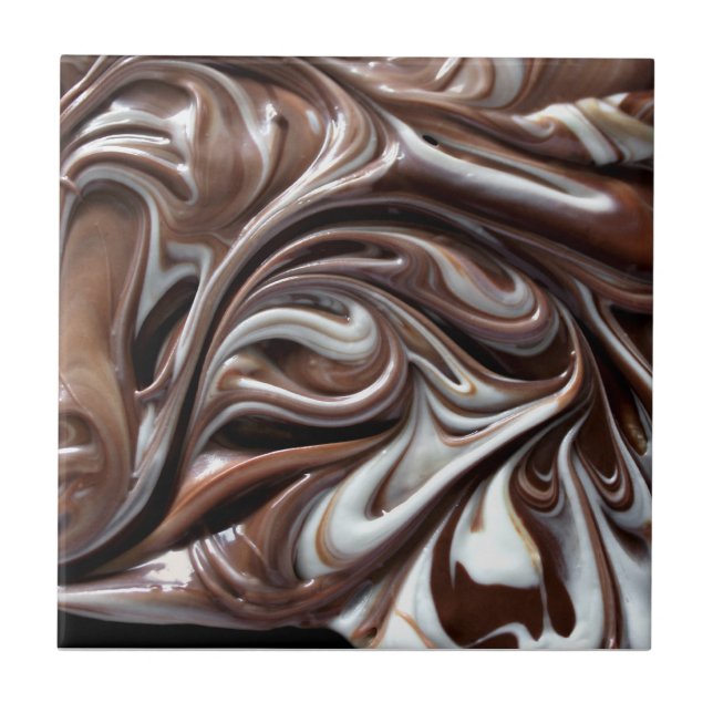 chocolate swirl tile (Front)