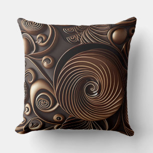 Chocolate Themed Decorative Pillow