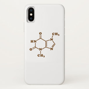 Chocolate Theobromine Molecular Chemical Formula Case-Mate iPhone Case