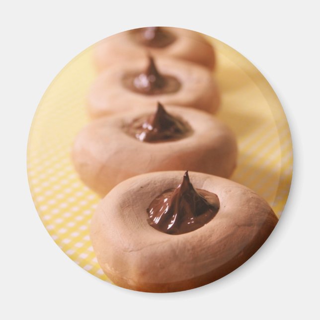 Chocolate Thumbprint Cookies Magnet (Front)