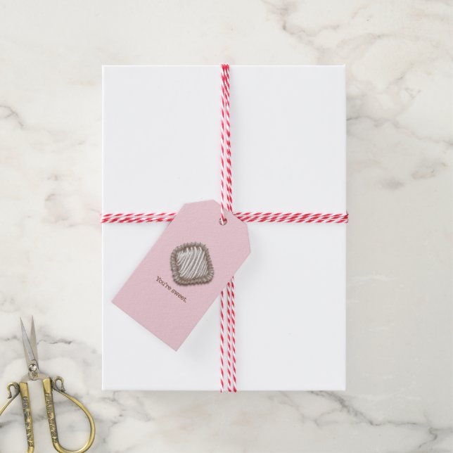 Chocolate Truffle Gift Tags (With Twine)
