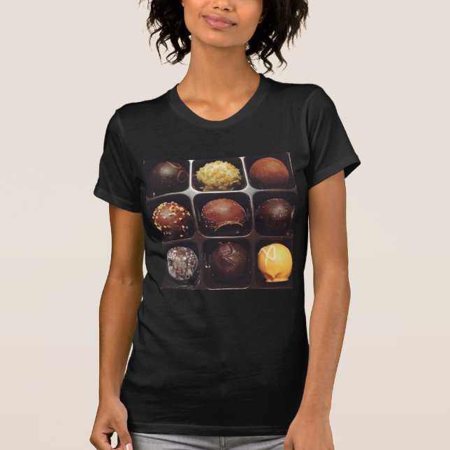 Chocolate Truffle Photo T-Shirt (Front)
