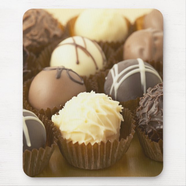 Chocolate Truffles Mousepad (Front)