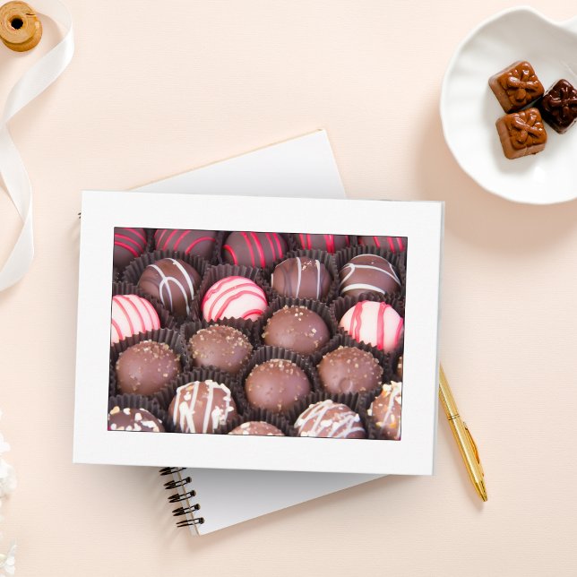Chocolate Truffles Postcard (Creator Uploaded)
