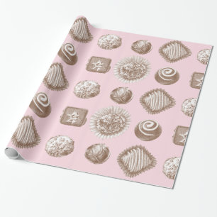 Chocolate Truffles Wrapping Paper