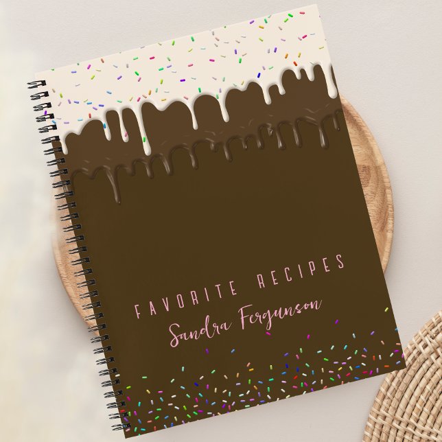 Chocolate Vainilla Frosting & Sprinkle Recipe Notebook (Creator Uploaded)