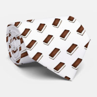 Chocolate Vanilla Ice Cream Sandwich Foodie Tie