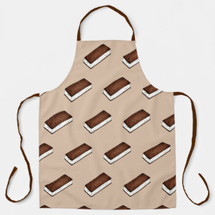 Chocolate Vanilla Ice Cream Sandwich Sandwiches Apron