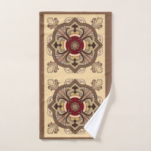 Chocolate Wine Hand Towel