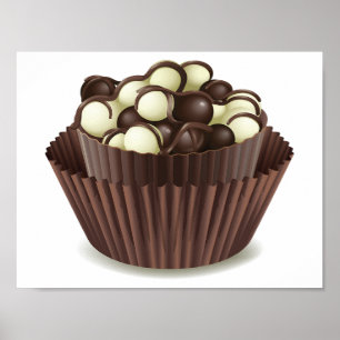 Chocolates Cup Poster