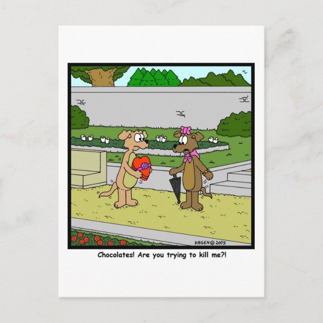 Chocolates?! Postcard (Front)