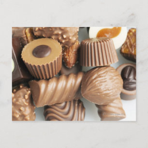 chocolates postcard