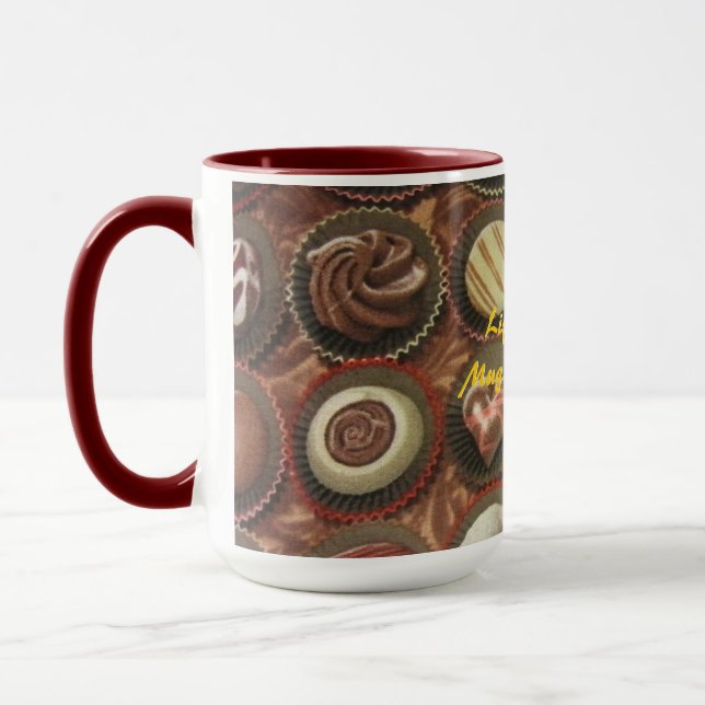 Chocolates & Truffles Mug (Left)