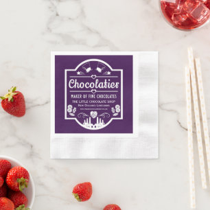 Chocolatier Maker Napkin