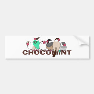 Chocomint Bird Bumper Sticker