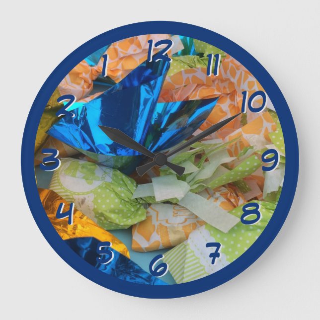 Chocotejas at the Feria in Peru Backward Clock (Front)