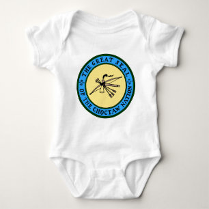 Choctaw Nation Seal Baby Bodysuit