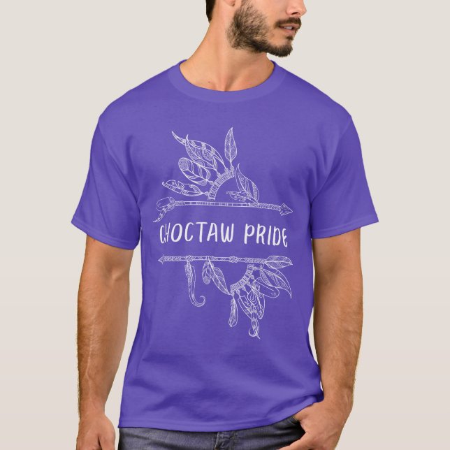 Choctaw Pride Indian Native American Roots boy T-Shirt (Front)