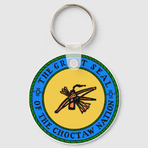 Choctaw Seal Key Ring