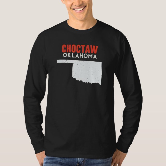 Choctaw USA State America Travel Oklahoman T-Shirt (Front)