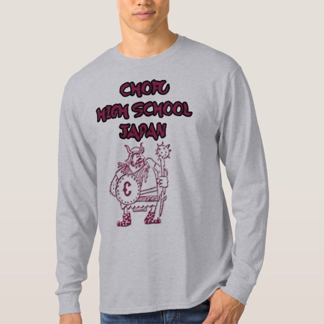 CHOFU HIGH SCHOOL JAPAN VIKINGS T-Shirt (Front)