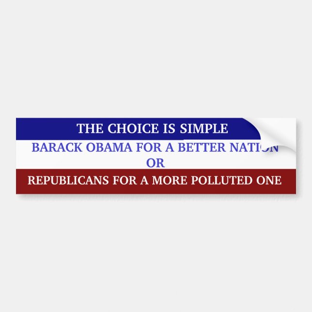 CHOICE BUMPER STICKER (Front)