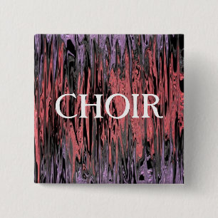 CHOIR 15 CM SQUARE BADGE