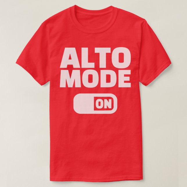 Choir Alto T-Shirt (Design Front)