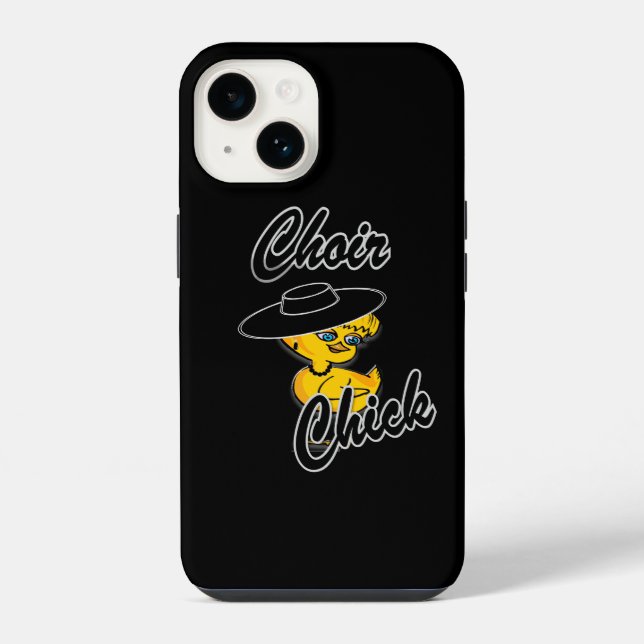 Choir Chick #4 iPhone Case (Back)