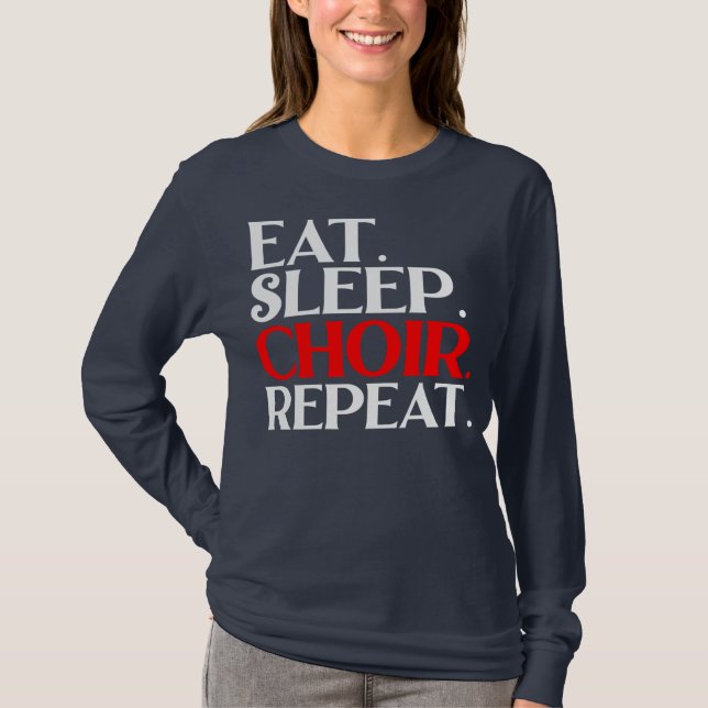 Choir director music funny musical teacher T-Shirt (Front)