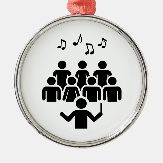Choir Metal Tree Decoration (Front)