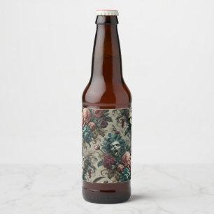 Choir of an Unholy Accord – Gothic Victorian Beer Bottle Label
