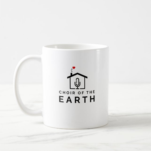 Choir of the Earth Logo Coffee Mug (Left)