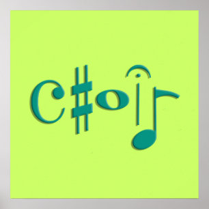 choir poster