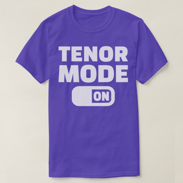 Choir Tenor T-Shirt (Design Front)