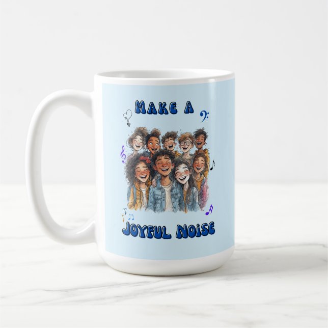 Choirs Joyful Noise Coffee Mug (Left)