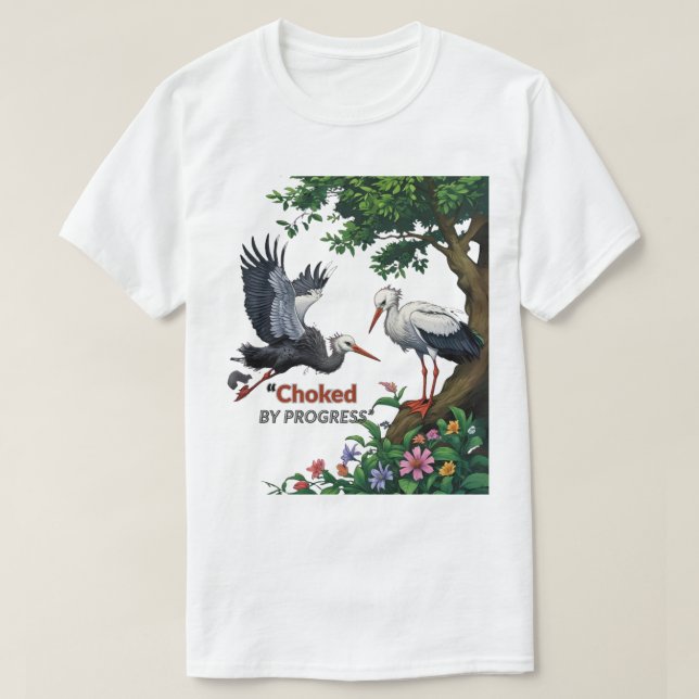 Choked by Progress T-Shirt (Design Front)