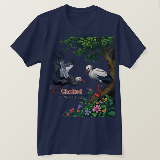 Choked by Progress T-Shirt (Design Front)