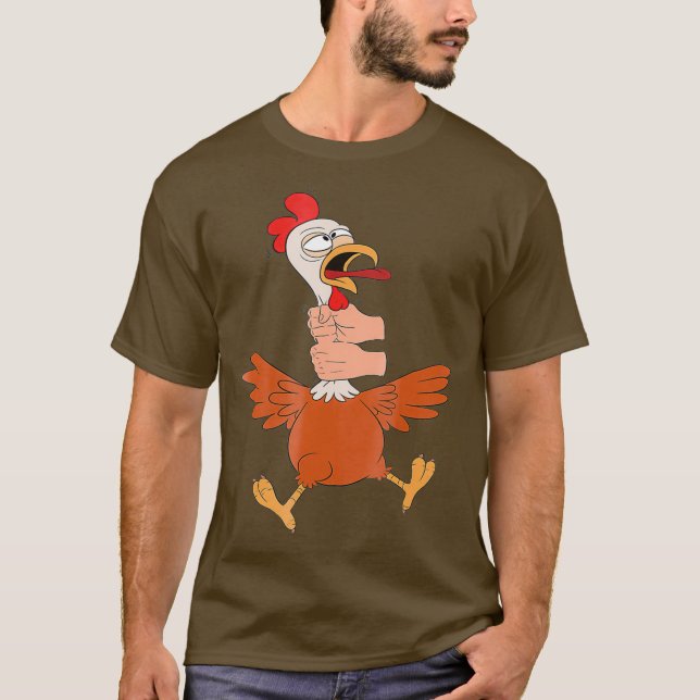 Choking the Chicken Tee shirt (Front)