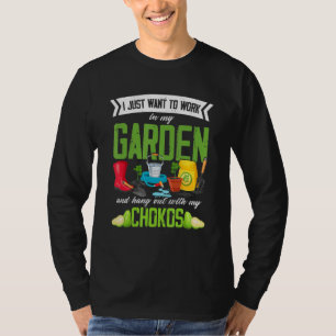 Chokos  Gardening Garden Gardener Plant Vegetables T-Shirt
