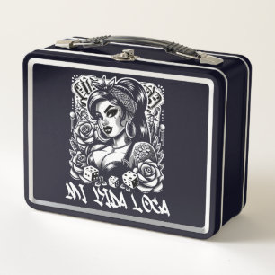 Chola Mi Vida Loco - Bold Street Style Art  Metal Lunch Box