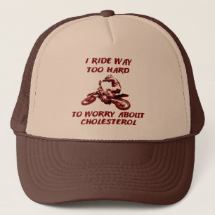 Cholesterol Dirt Bike Motocross Cap Hat