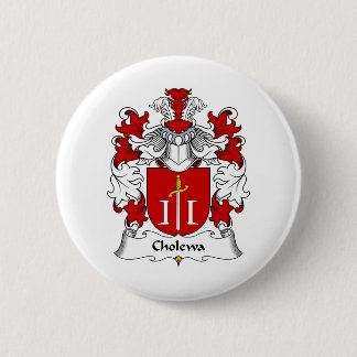 Cholewa Family Crest 6 Cm Round Badge